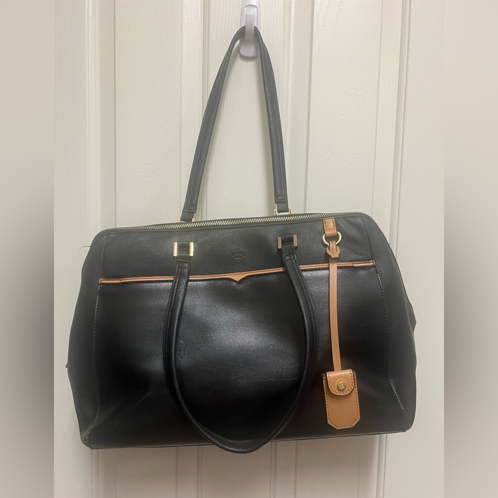 Tutilo New York Black/Tan Computer Bag